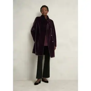 Hobbs London Tarini Faux Fur Coat